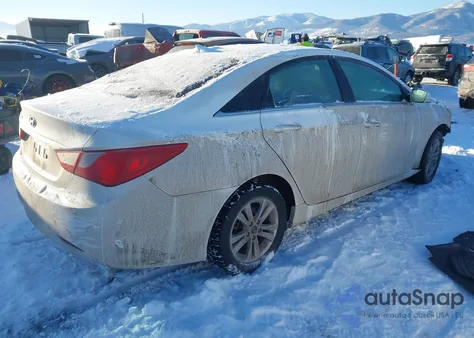 2013 Hyundai Sonata Gls из США, поврежденный, VIN 5NPEB4AC5DH780988